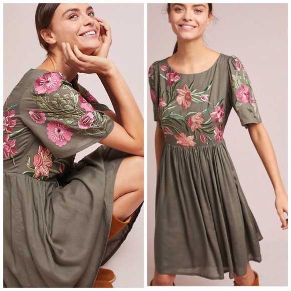 Anthropologie Dresses & Skirts - anthropologie Aika Embroidered Dress